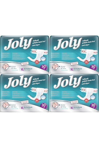 Joly Yetişkin Bezi Bel Bantlı Xl - Ekstra Large 120 Adet