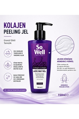 So Well Collagen Peeling Gel 150 Ml