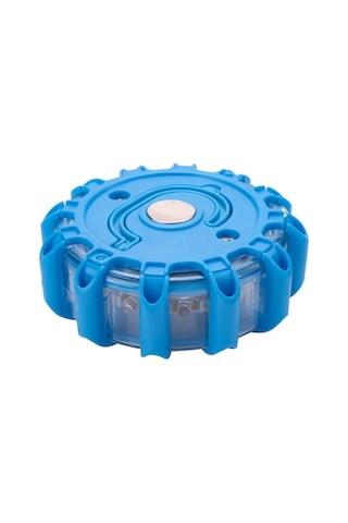 Süper Parlak 15 Led Yuvarlak Uyarı Işığı Acil Durum Yanıp Sönen Uyarı Işığı Yuvarlak Araba Tavan Polis Lambası