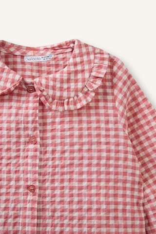 Defacto Uzun Kollu Dokuma 2li Dokuma Pijama Kız Bebek H2651a526spbr96 Pembe-br96