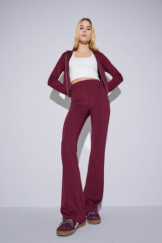 Defacto Coool Flare Fit İspanyol Paça Modal Pantolon G3037ax25wnbr115 Bordo-br115