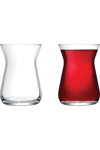 Madame Coco Francessa 6'Lı Çay Bardağı 132 ML Şeffaf