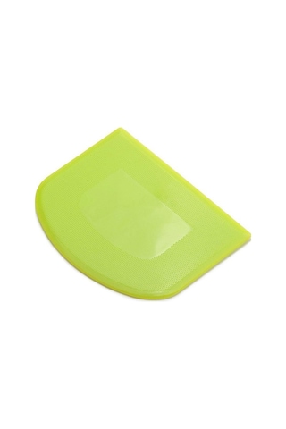 Kullanışlı Fondan Hamur Kazıyıcı Kek Kesici Pasta Pişirme Aracı Yeşil 1 Adet