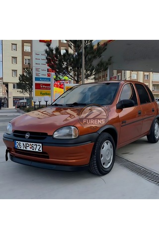 Opel Corsa B 1993-2000 Uyumlu H Lip Esnek Ön Lip 2 Parça Karlık Ön Ek Tampon Altı Dil