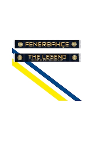 Fenerium Unısex Fenerbahçe The Legend Şal Lazer Kutu Hediyeli Lacivert