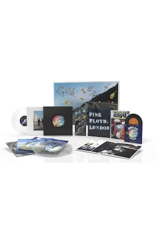 Pink Floyd - Wish You Were Here 50th Anniversary - Deluxe Box Set 4 Lp + 2 Cd + 1 Bluray + 1 Single Plak 7''