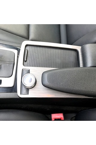 Besthome1 Mercedes W204 Sol Sürüş C180/c200 Konsol Kol Dayama Su Bardaklıklı Dekoratif Panel Kapak Yenileme Aksesuarı
