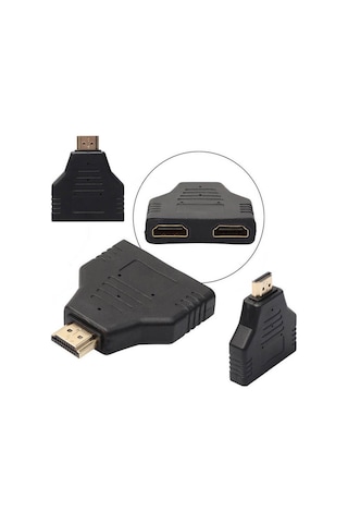 2 Port Hdmi Çoklayıcı Switch - 2 Giriş 1 Çıkış Çoğaltıcı Hub