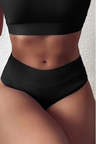 Angelsin Yüksek Bel Şık Bikini Altı 001