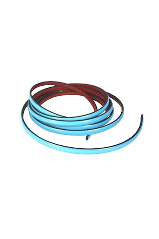 Trend Garaj Turkuaz Mavi Nikelaj Şerit 11mm - 3 metre