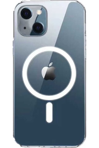 Apple Uyumlu iPhone 13 Mini Kılıf Zore Tacsafe Wireless Kılıf Renksiz