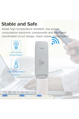 Samdoo Taşınabilir 4g Lte Wifi Modem - 150mbps Hız, 10 Kullanıcı Desteği, Mikro Sım Uyumlu