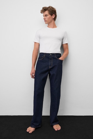 Grımelange Grimelange Ryder Erkek Loose Fit Koyu Lacivert Jeans