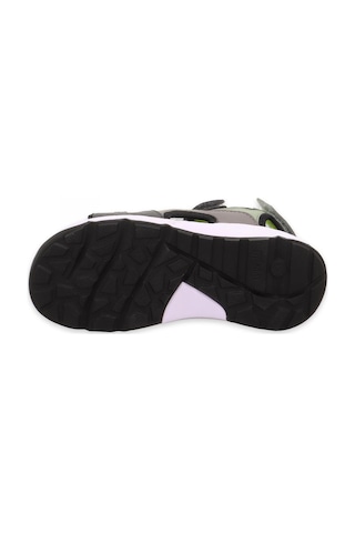 Superfit 000583 Criss Cross Gri Çocuk Sandalet Gri