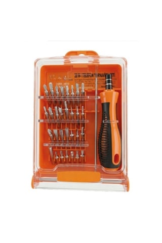 32 Parça Telefon Ve Elektronik Tamir Mini Tornavida Seti Cımbızlı Hassas Bits Uçlu Saklama Kutulu Takım - Hassas Telefon Tamir Tornavida Seti Sertleştirilmiş Çelik Uçlu & Cımbızlı Mini Tamirat Seti