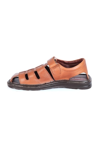 Moda Ayakkabı 659 Erkek Deri Sandalet