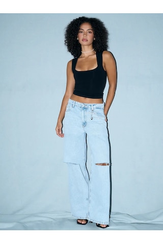 Tvoe Kare Yaka Atl 418032989 Siyah