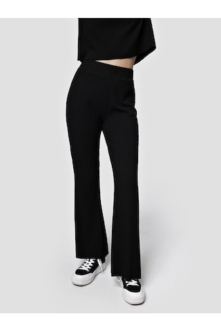 LOFT Regular Fit Kadın Eşofman Altı Lf2032437 Q1.v1 Siyah