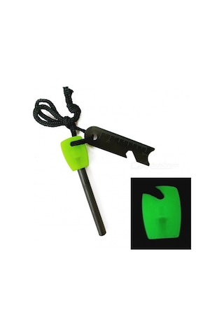 Survive Fosforlu Magnezyum Çubuğu Ateş Başlatıcı Çakmak Taşı