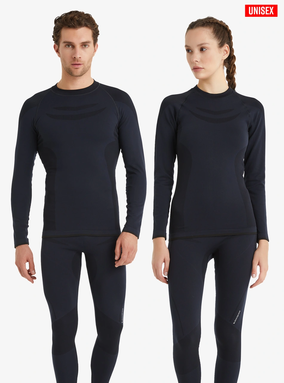 Blackspade Termal Pro Üst İçlik Unisex 9571 Siyah