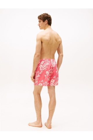 Tommy Hilfiger Medıum Drawstrıng Prınt-7325 Floral Tropic Aop Pink Poppy