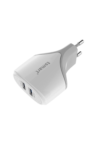 Tsmart iphone Uyumlu Şarj Kablolu 2 Usb Seyahat Şarj Seti (170353228)