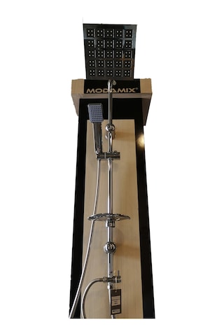 Modamix Moscow Robot Flat Tepe Duş Seti Krom