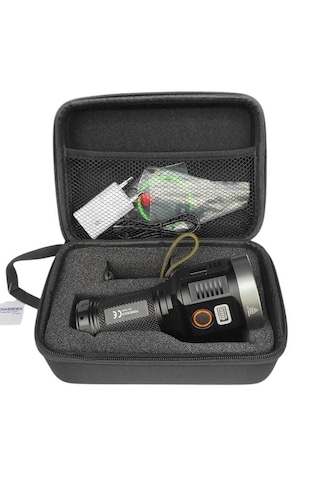 Powerdex Pd-12000 40w Profesyonel El Feneri Siyah