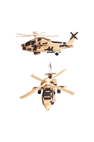 Oyuncak Askeri Helikopter: Işıklı, Sesli Ve Hareketli Macera Eni:30cm.