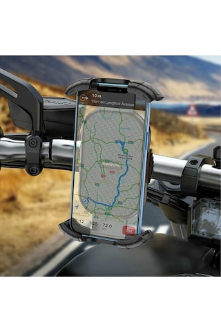 Exenar Bisiklet Telefon Tutucusu Siyah