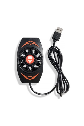 Reedark Usb Güçlü Taşınabilir Cep Telefonu Soğutucu Fan - Hızlı Soğutma, Geniş Uyum, Sessiz Çalışma Siyah