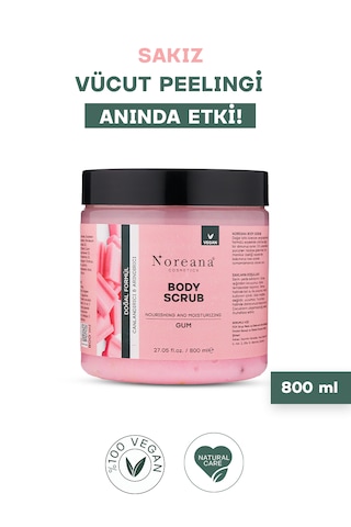 Sakız Aromalı Body Scrub Peeling 800ml