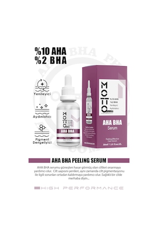 Motto Plus Yenileyici ve Aydınlatıcı Aha-Bha Serum 30 ML
