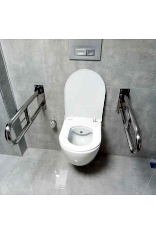 Maxiflow Mafsallı Standart Tutunma Barı Çap 32 Krom