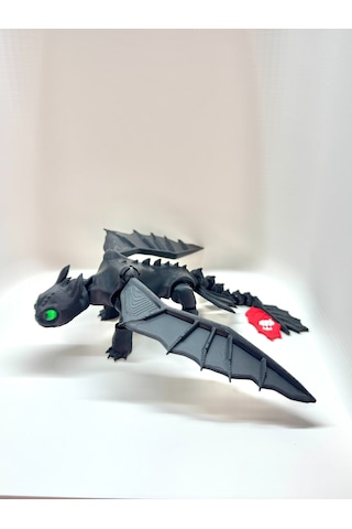 Hareketli Dişsiz Toothless Koleksiyon Figürü / Oyuncak