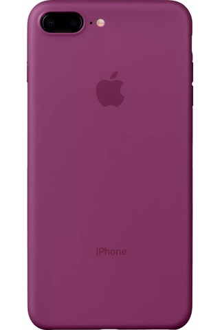 Newface Apple Uyumlu iPhone 8 Plus Kılıf Pp Ultra İnce Kapak - Pembe Resimdeki