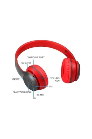 P47 Wıreless 5.0 Bluetooth Kablosuz Mp3 Çalar Kulaklık