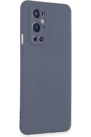Newface One Plus 9 Pro Kılıf Nano İçi Kadife Silikon Semeglbl - 83 - Gri