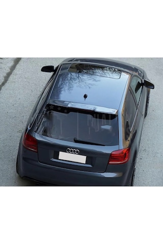 Audi A3 Hb 2003-2012 Pianoblack Spoiler İthal Abs Plastik