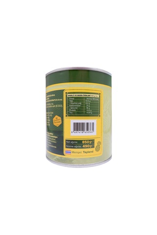 Ananas Dilimleri 8 Dilim 850 Gr
