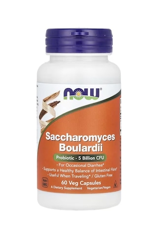 Saccharomyces Boulardii, Probiotics, 5 Billion Cfu, 60 Vegetarian Capsules