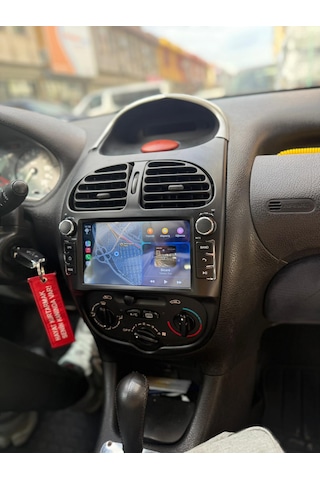 7.0 İnç Peugeot 206 / 207 Uyumlu Android Auto Carplay 64gb 1027 Multimedya Oem I Arka Kamera  7"