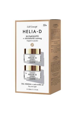 Helia-D Cell Concept +55 Yenileyici ve Kırışık Karşıtı Gece + Gündüz Kremi 2 x 50 ML
