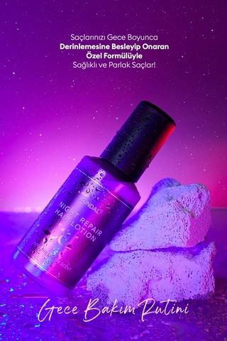 Kundal Night Repair Yoğun Onarıcı Nemlendirici ve Şekillendirici Saç Bakım Losyonu 470 ML