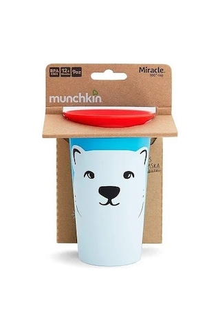 Munchkin Mucize 360° Wildlove Alıştırma Bardağı 12 Ay+ 266 ML Ay Çok Renkli