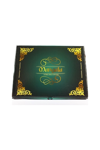 Ahşap Mangala - Kaplamalı & Cam Taşlı