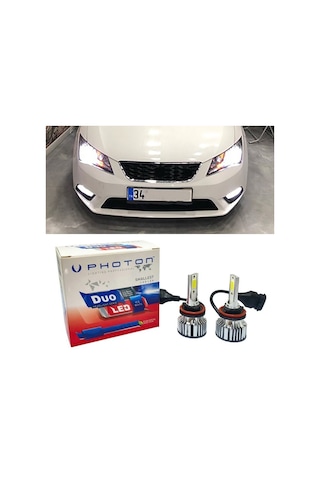 Seat Leon Mk3 Led Xenon Uzun Far Ampulü H7 Duo Yeni Seri Beyaz