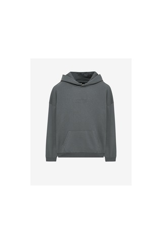 Skechers M Essential Hoodie Sweatshirt Erkek Gri Sweatshirt S242110-003 Antrasit