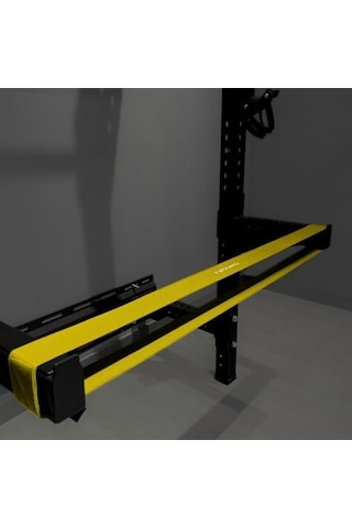 Barfiks Lastiği Yumuşak Direnç Bandı Pull Up Assistance Band Barfiks Çekme Destek Lastiği, Fitness Egzersiz Bandı Sarı