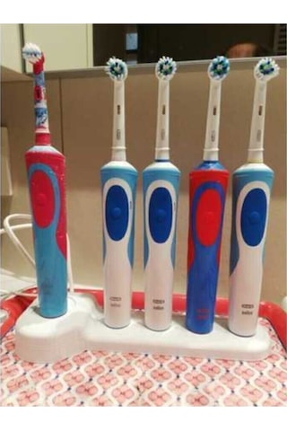 Oral-b Diş Fırçası Makina Standı Beyaz